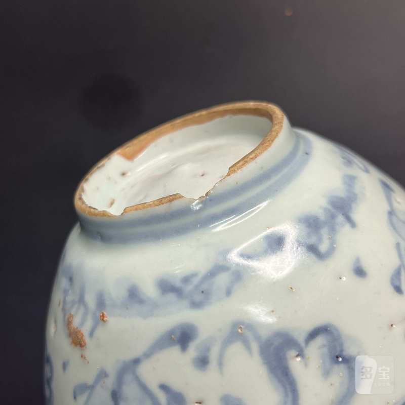 明 青花天马纹碗 - 图6